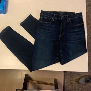 NWT Lucky Brand Ava Mid Rise Skinny dark wash jeans size 10